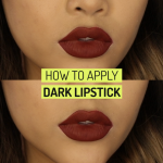 How to Apply Dark Lipstick