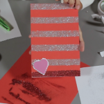 Here’s an easy Valentine’s card you can do at home